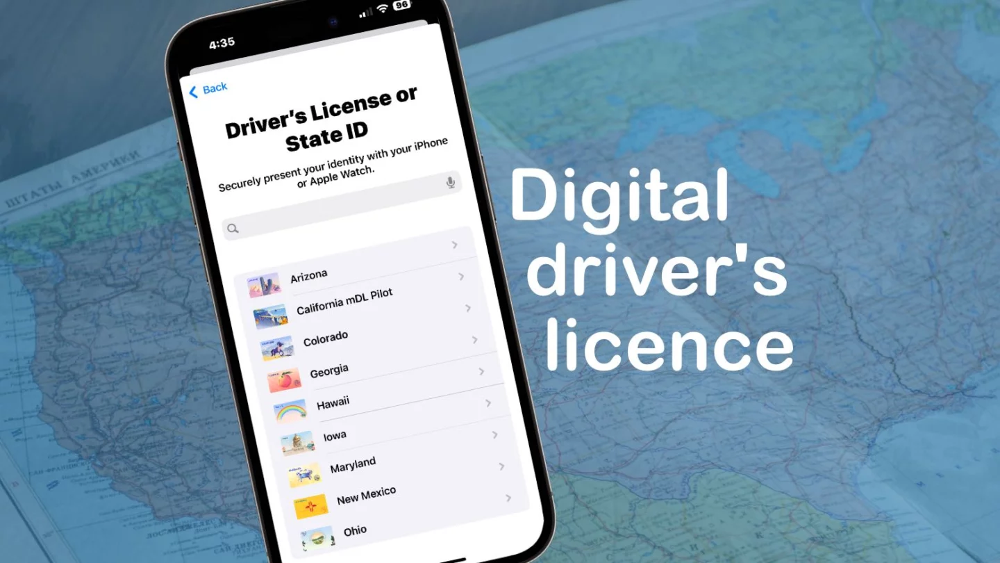 Driver’s licenses go into Apple Wallet