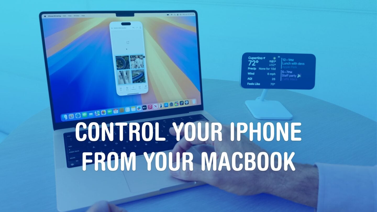 Control Your iPhone From Your MacBook