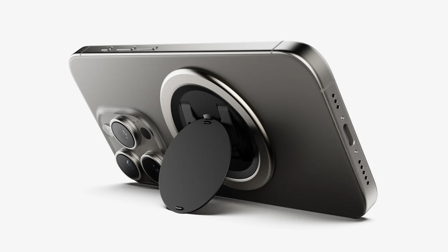 Ohsnap Snap Grip Luxe Ohsnap Snap Grip Luxe: MagSafe sticker, stand and grip.