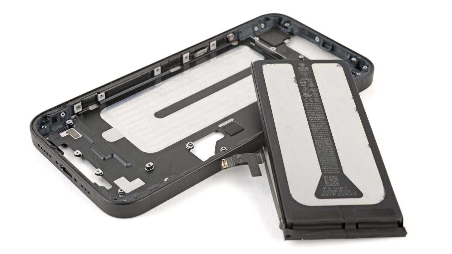 iPhone 16e gets the teardown treatment from iFixit.