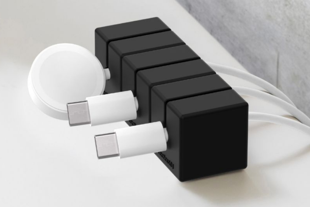 Photo of Function101 Cable Blocks, a desk cable management system