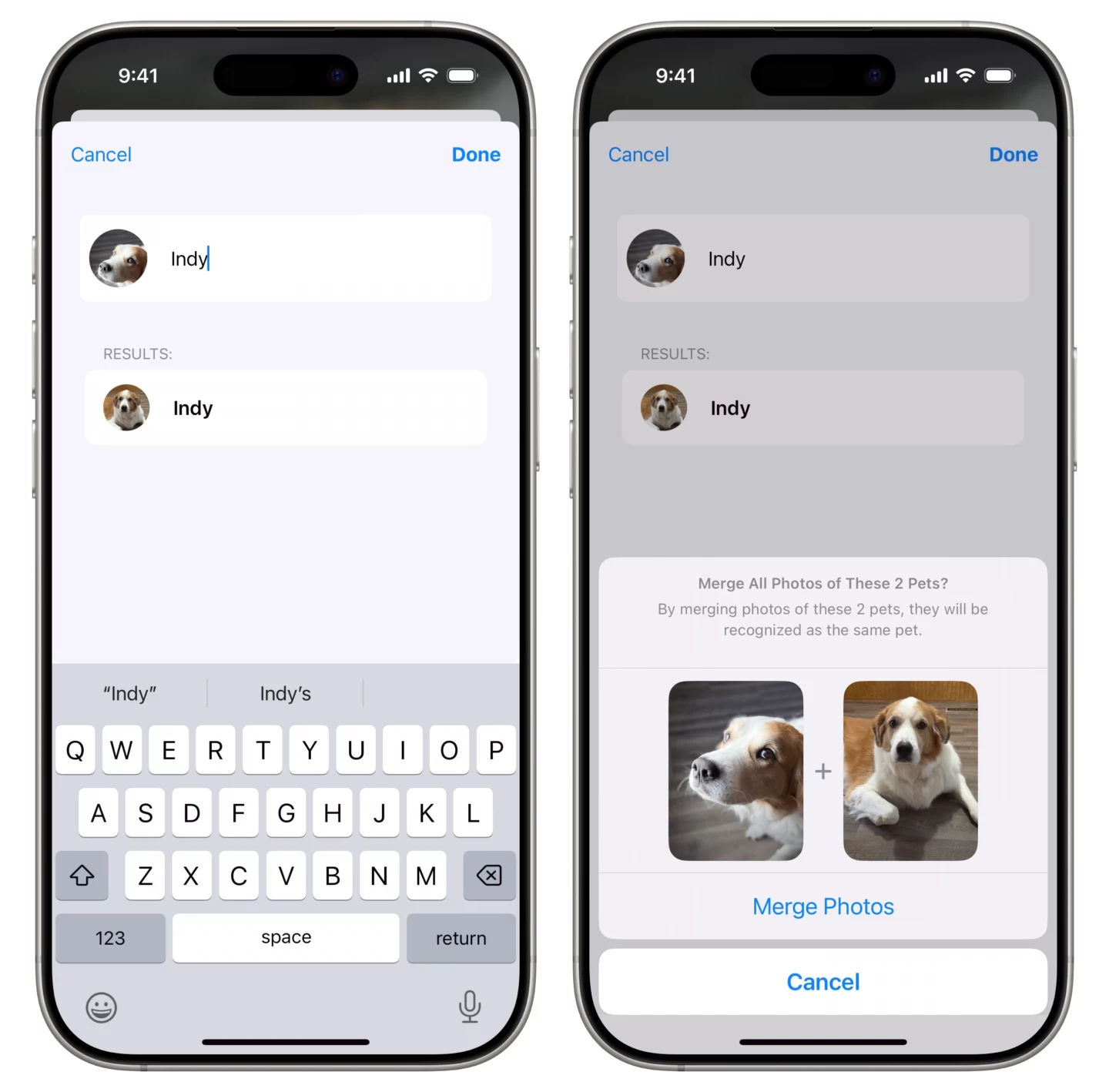 Merge Photos Merging two faces into one