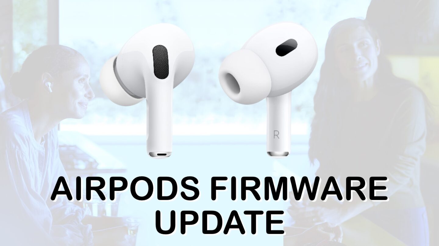 How to update AirPods