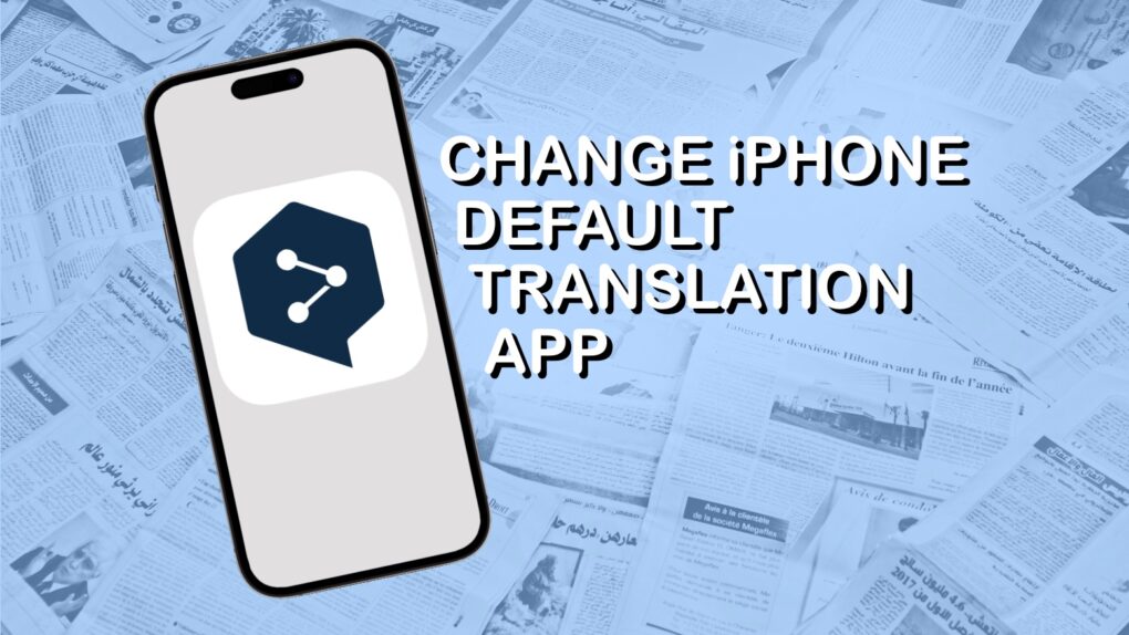 iPhone translation app
