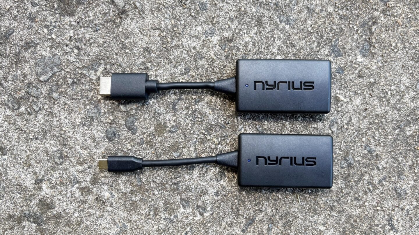 Nyrius Orion Prime wireless video transmitter hardware Nyrius Orion Prime wireless video transmitter hardware