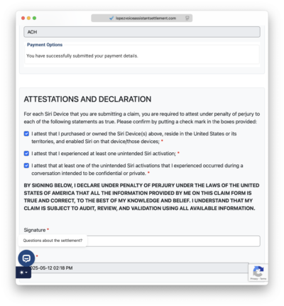 Last chance to claim your settlement from Siri class-action lawsuit