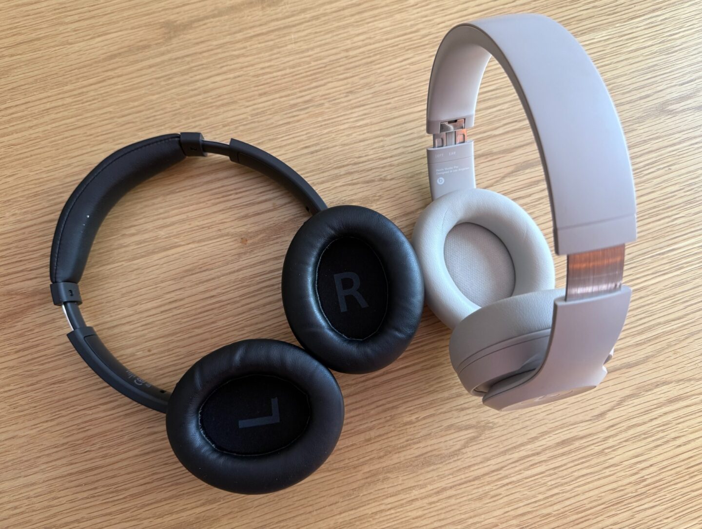 Tune Pro ear cup compared to Beats Studio Pro