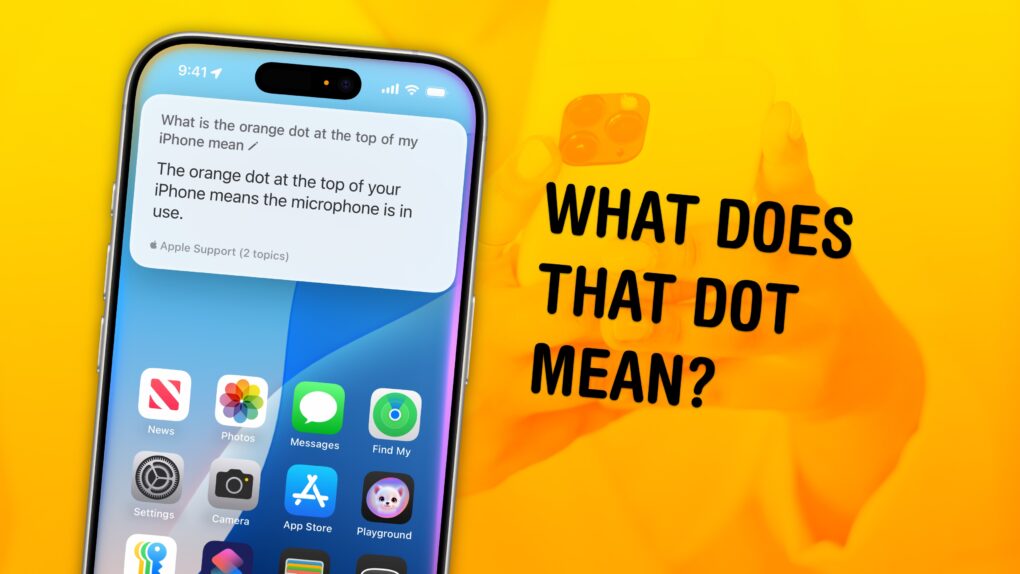 What Does That Dot Mean?