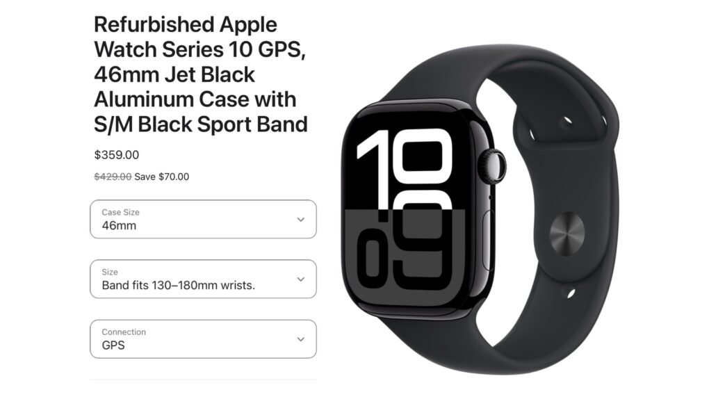Apple Watch Series 10 refurbished
