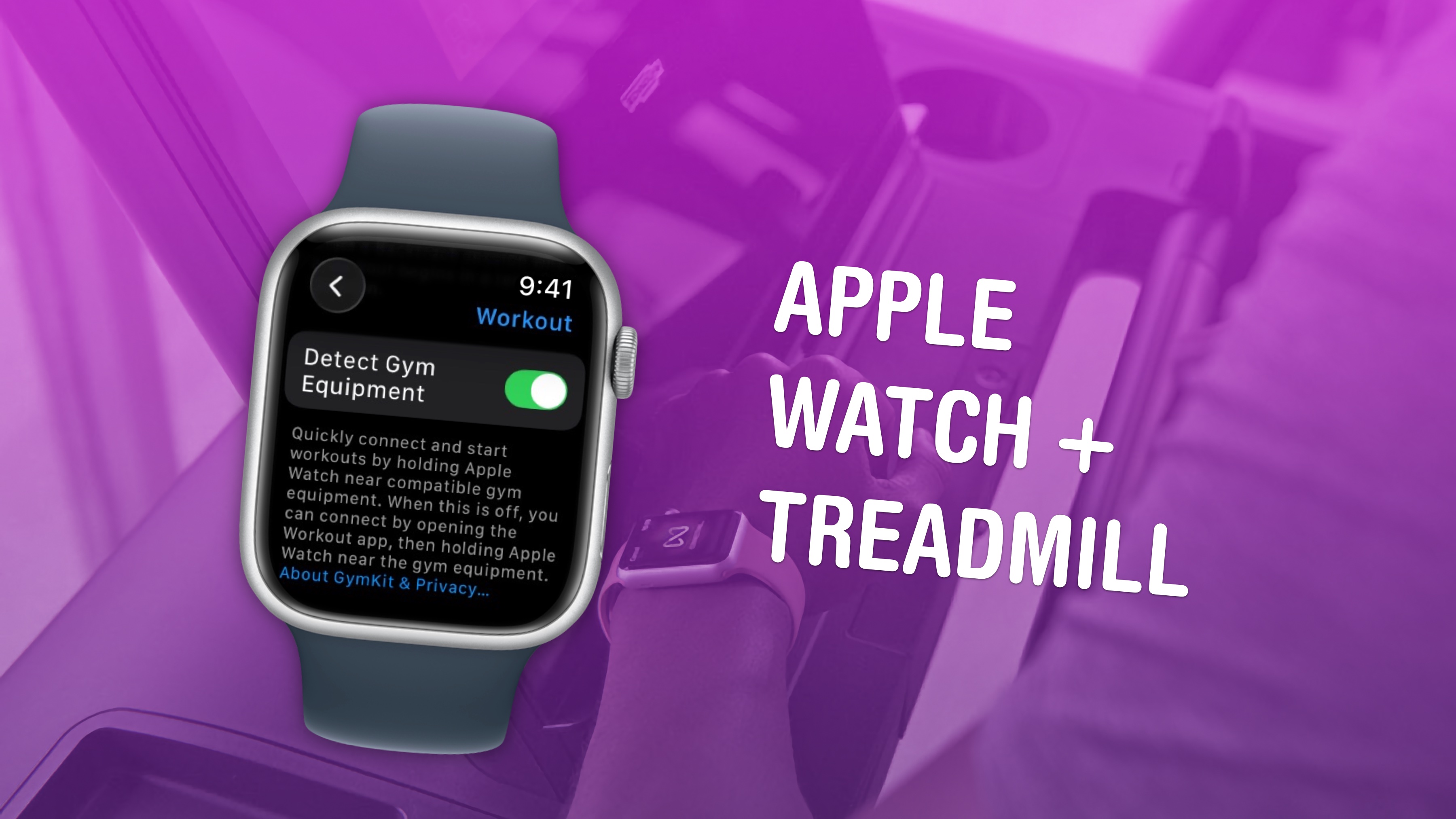 How to connect Apple Watch to a Planet Fitness treadmill