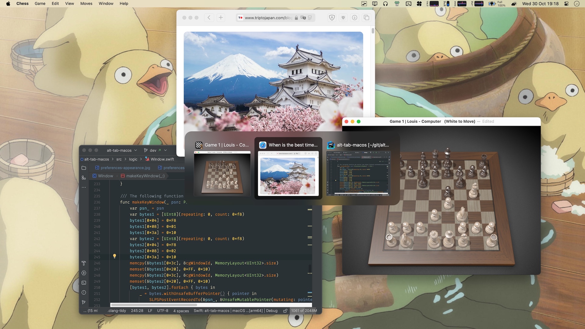 AltTab brings the Windows app switching experience to Mac.