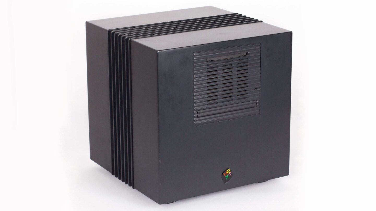 The NeXTcube was Steve Jobs' first attempt at a cube-shaped computer