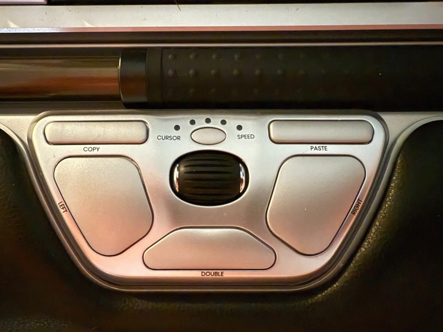 RollerMouse Red central controls RollerMouse Red central controls