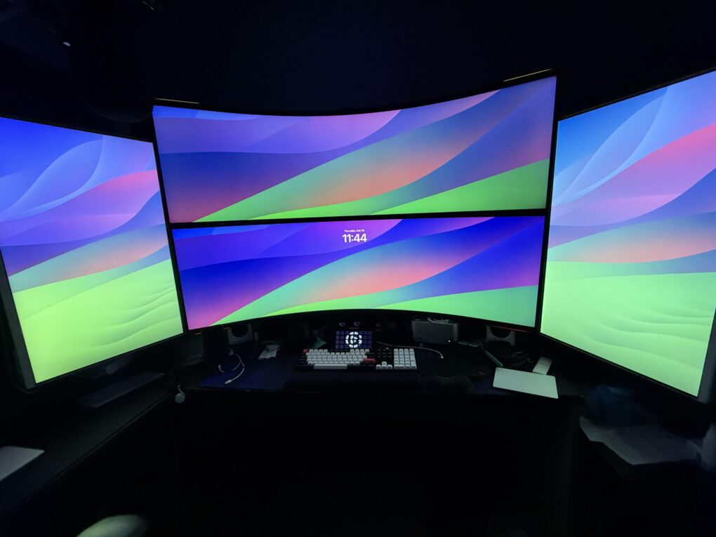 4 display setup