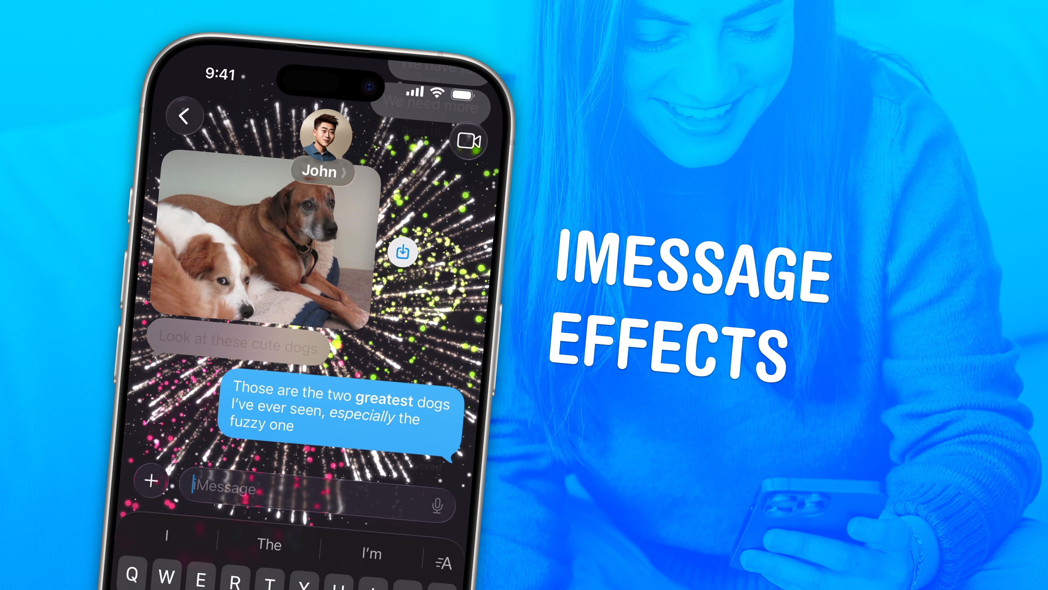 4 ways to make your texts less boring with iMessage effects