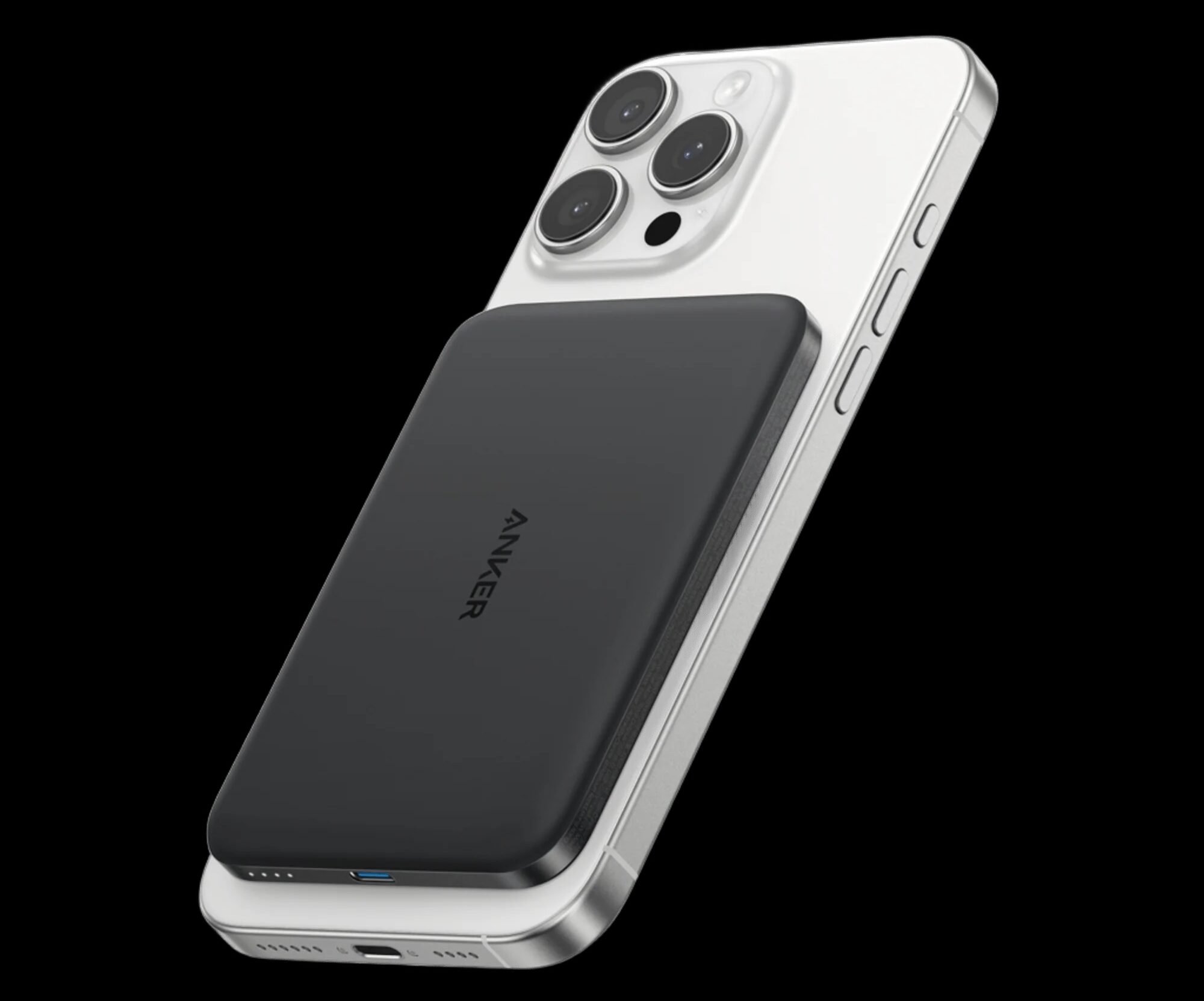 Anker Nano Power Bank 5K MagGo Slim Product shot of Anker Nano Power Bank (5K, MagGo, Slim)