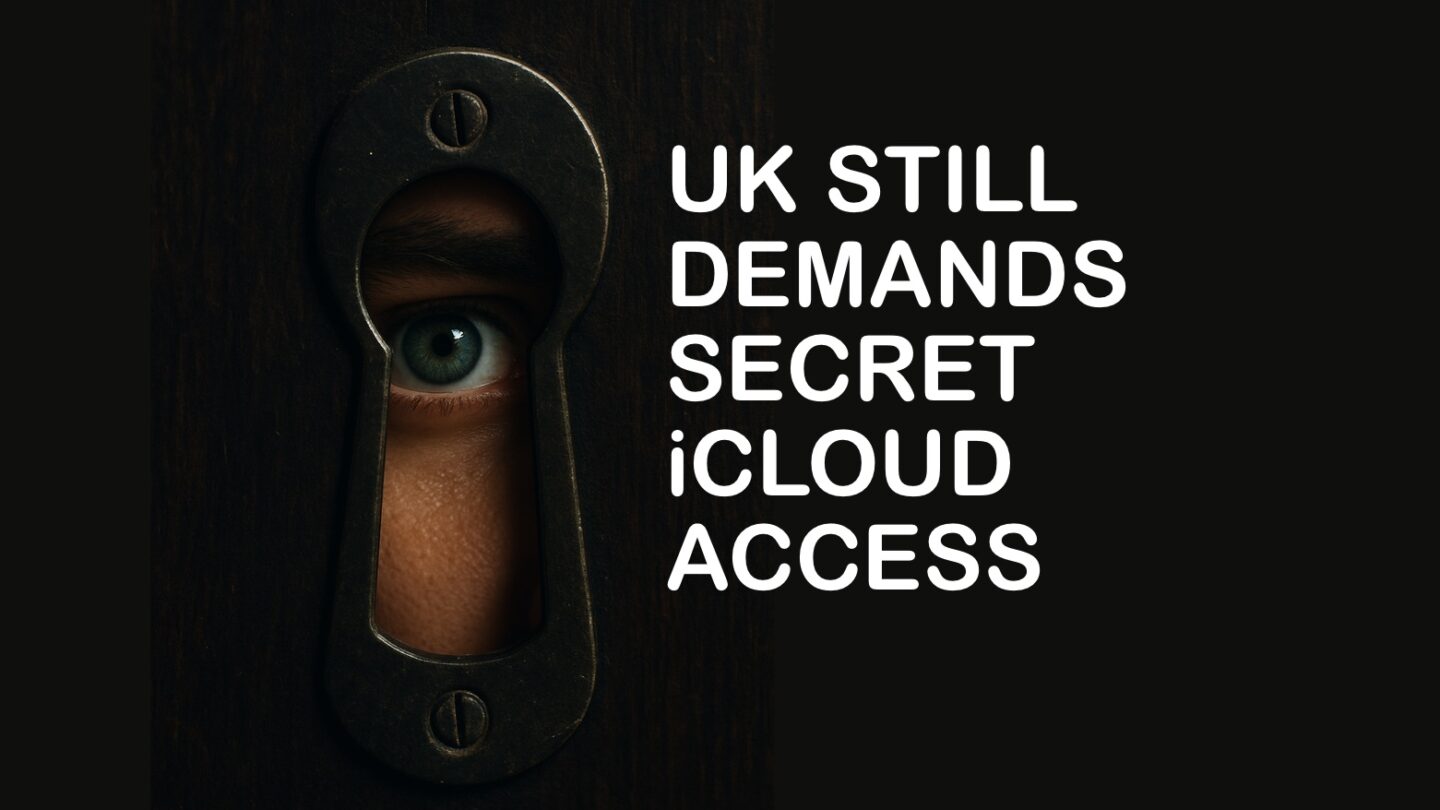 UK iCloud back door