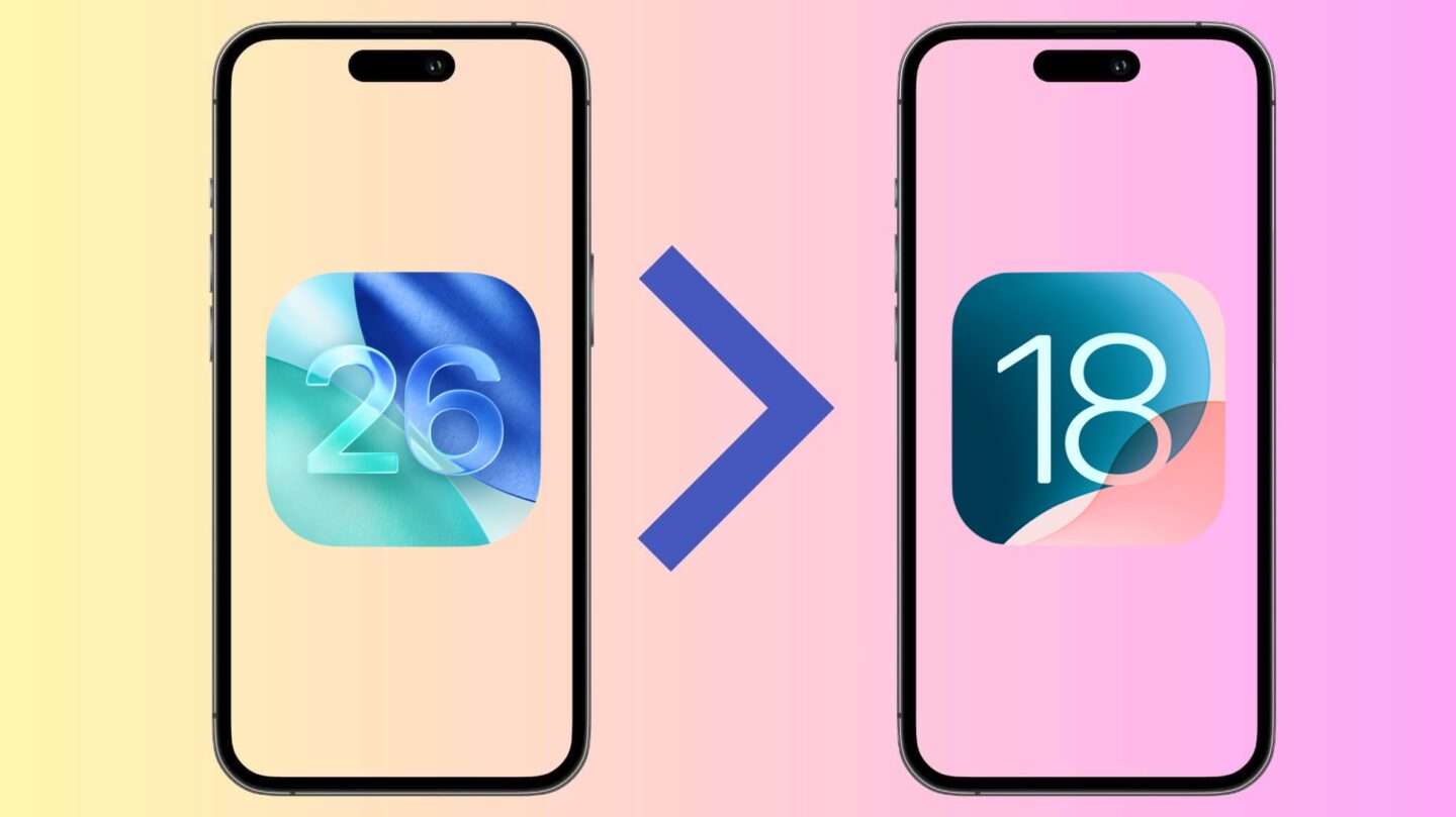 Downgrading iPhone from iOS 26 beta to iOS 18
