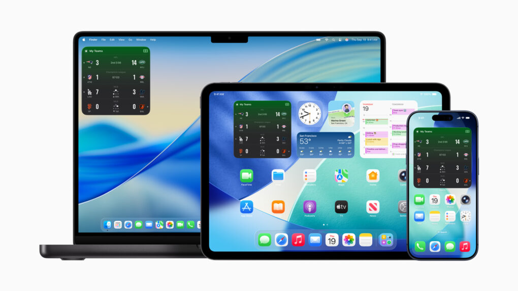 Apple Sports app widgets