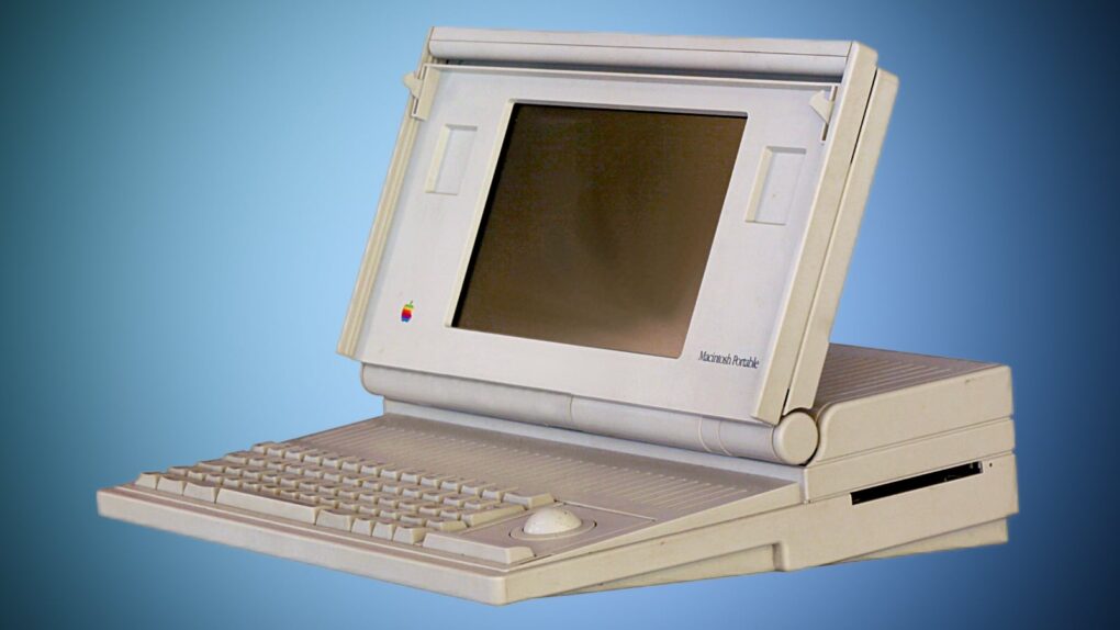 Photo of Macintosh Portable computer