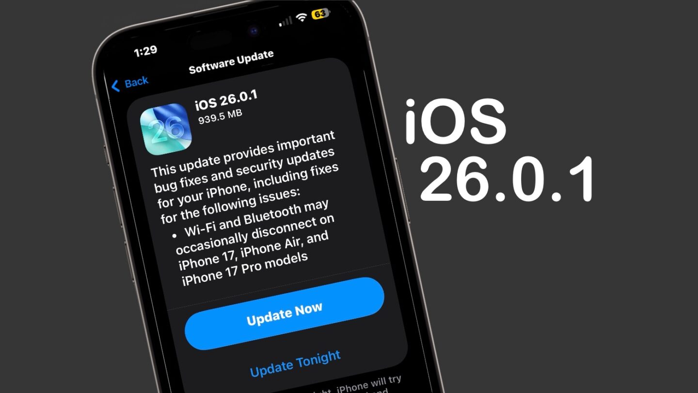 iOS 26.0.1