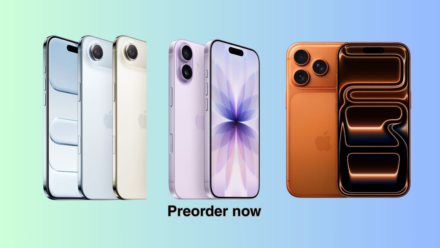 iPhone Air, iPhone 17 and iPhone 17 Pro preorders are now open!