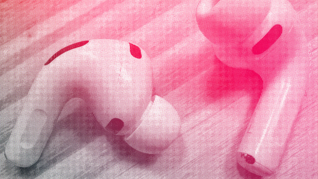 Edited photograph of AirPods Pro 3 to illustrate a story about users hearing a strange whistling sound