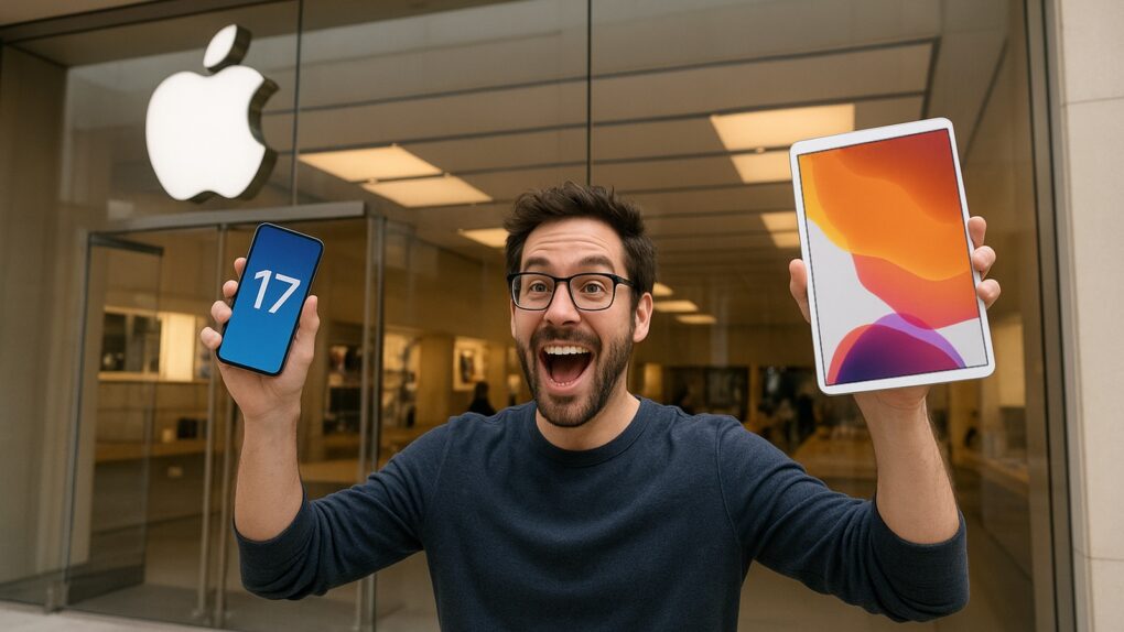 Top 4 Apple products with most upgraders in Q4 2025