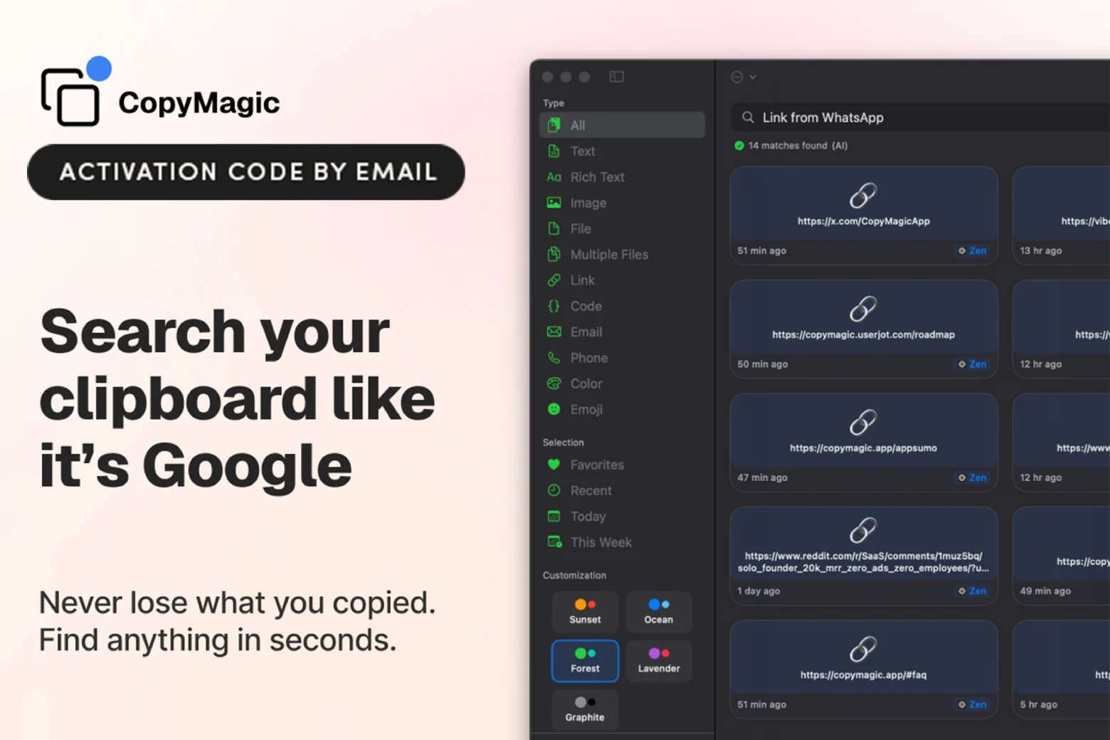 photo of With this smart clipboard manager, your Mac remembers everything you copy image