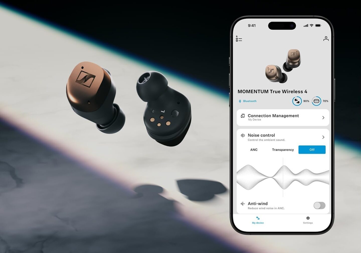 Sennheiser Momentum True Wireless 4 with iPhone