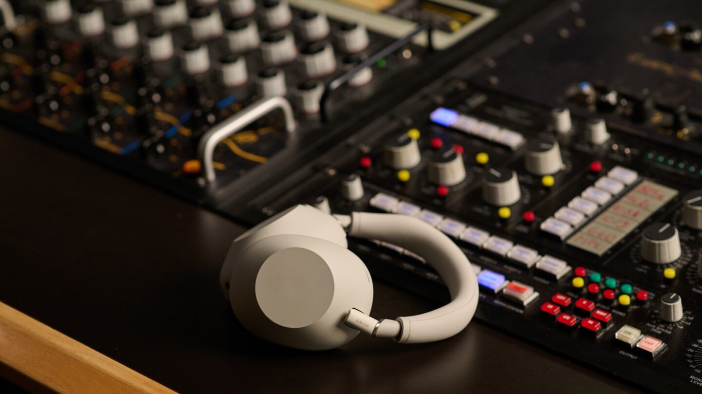 Sony WH-1000XM6 headphone in studio