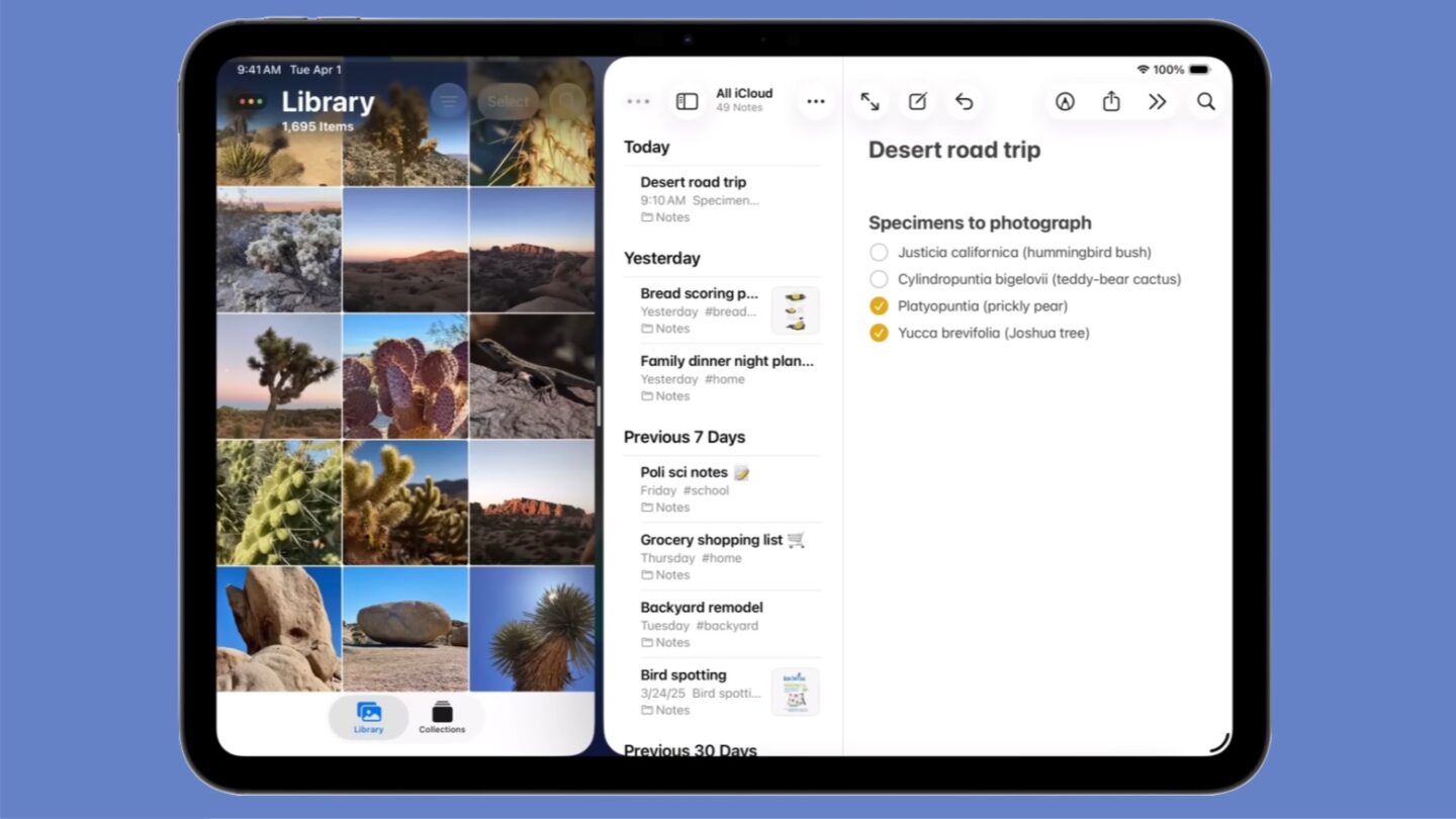 Split View is still in iPadOS 26