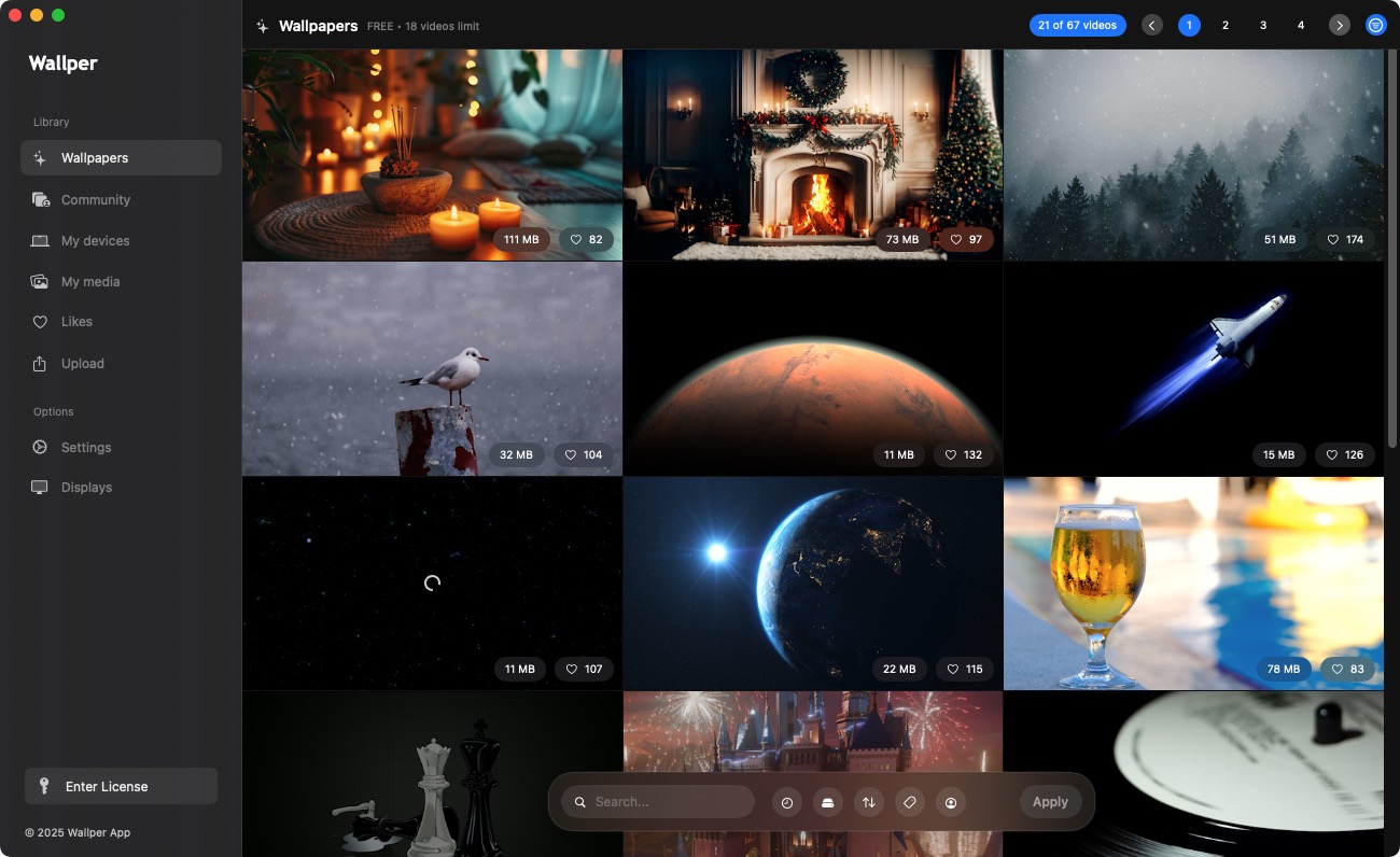 Wallper for Mac brings st