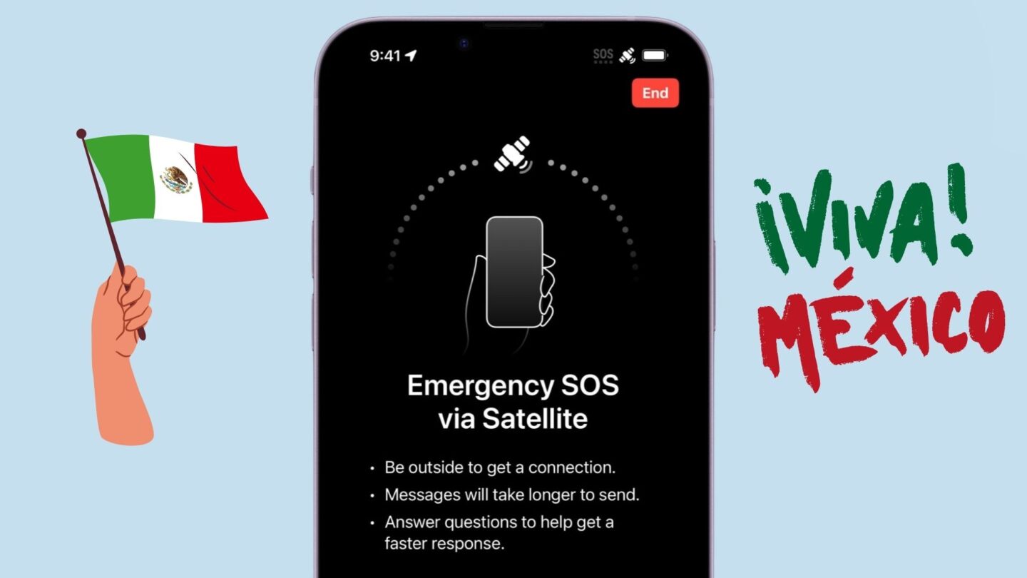 iPhone Emergency SOS in Mexico