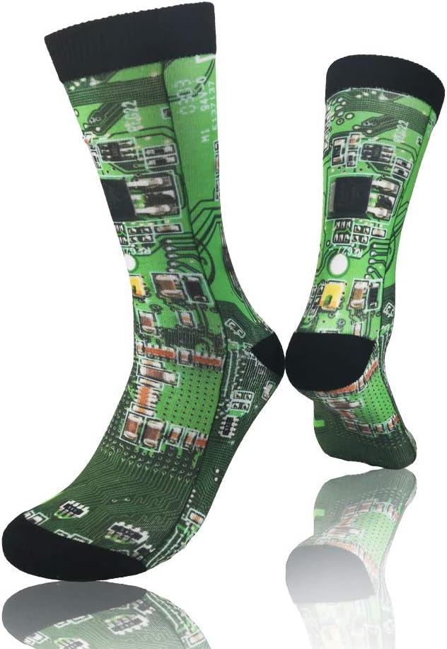 Computer Circuit Board Socks Computer Circuit Board Socks