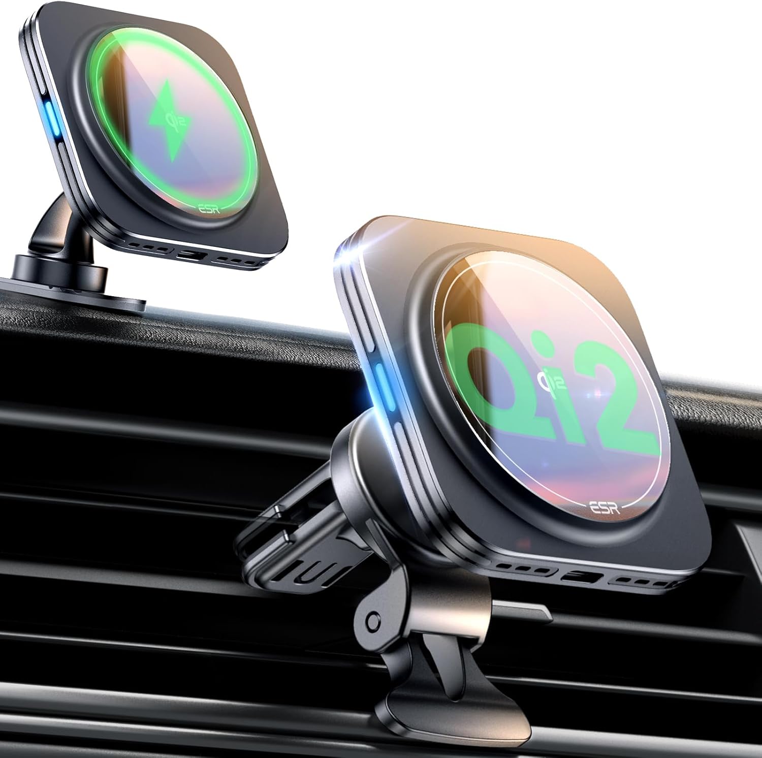 ESR qi2 car mount ESR Qi2 15W MagSafe Car Mount Charger