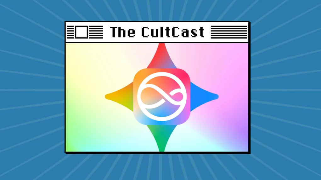 The CultCast logo with Siri and Google Gemini logos