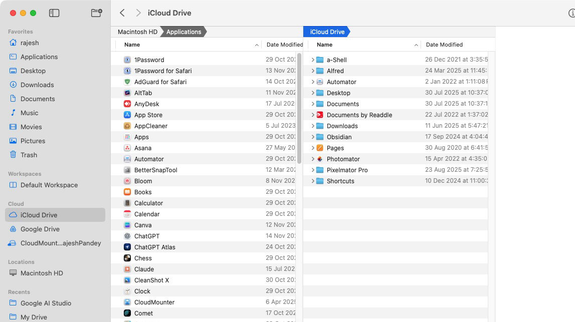 Cloud drive integration in Bloom