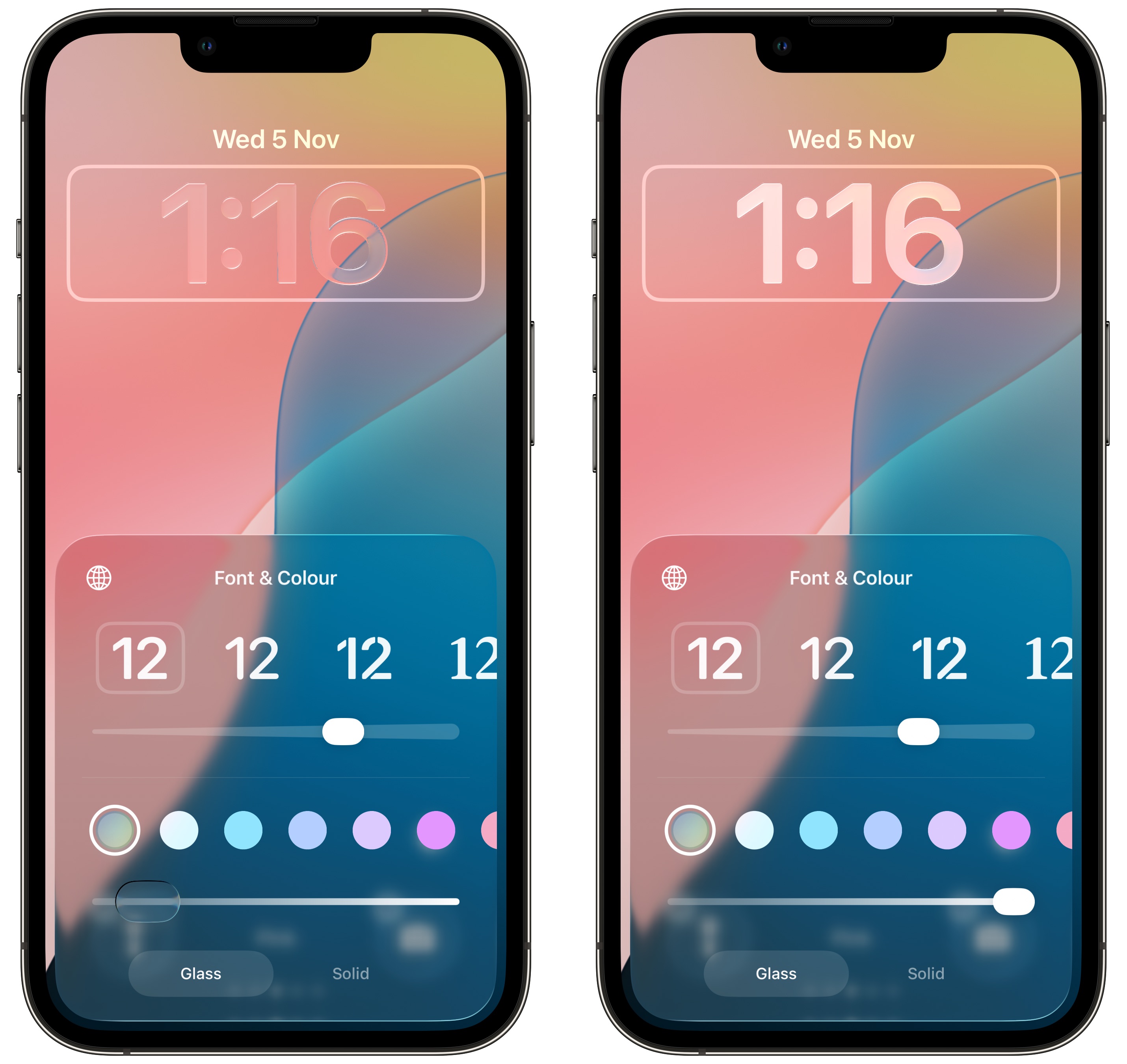 Ios 26 2 lock screen liquid glass iOS 26.2 beta 1 lets you tweak the Lock Screen Liquid Glass intensity.