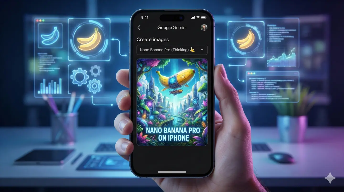 How to use Nano Banana Pro on iPhone