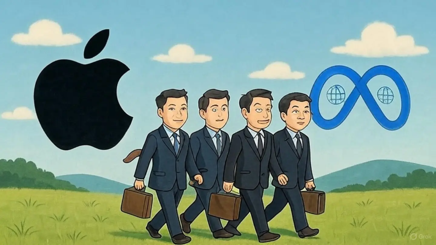 top executives left Apple for Meta