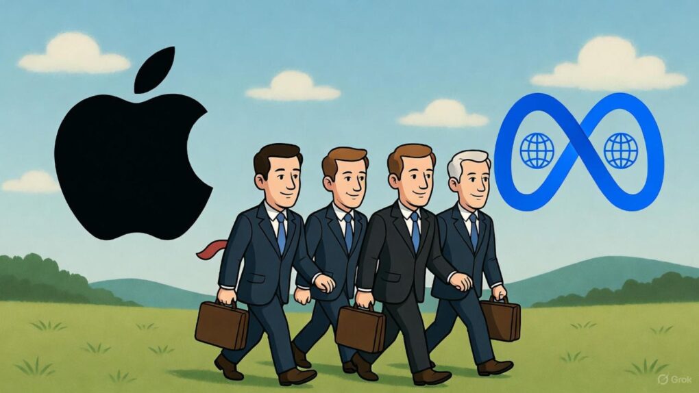 top executives left Apple for Meta