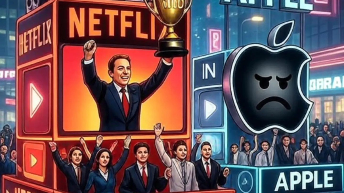 Netflix slår Apple i $72 mia. opkøb af Warner Bros. Discovery: Apples streamingdrøm knust