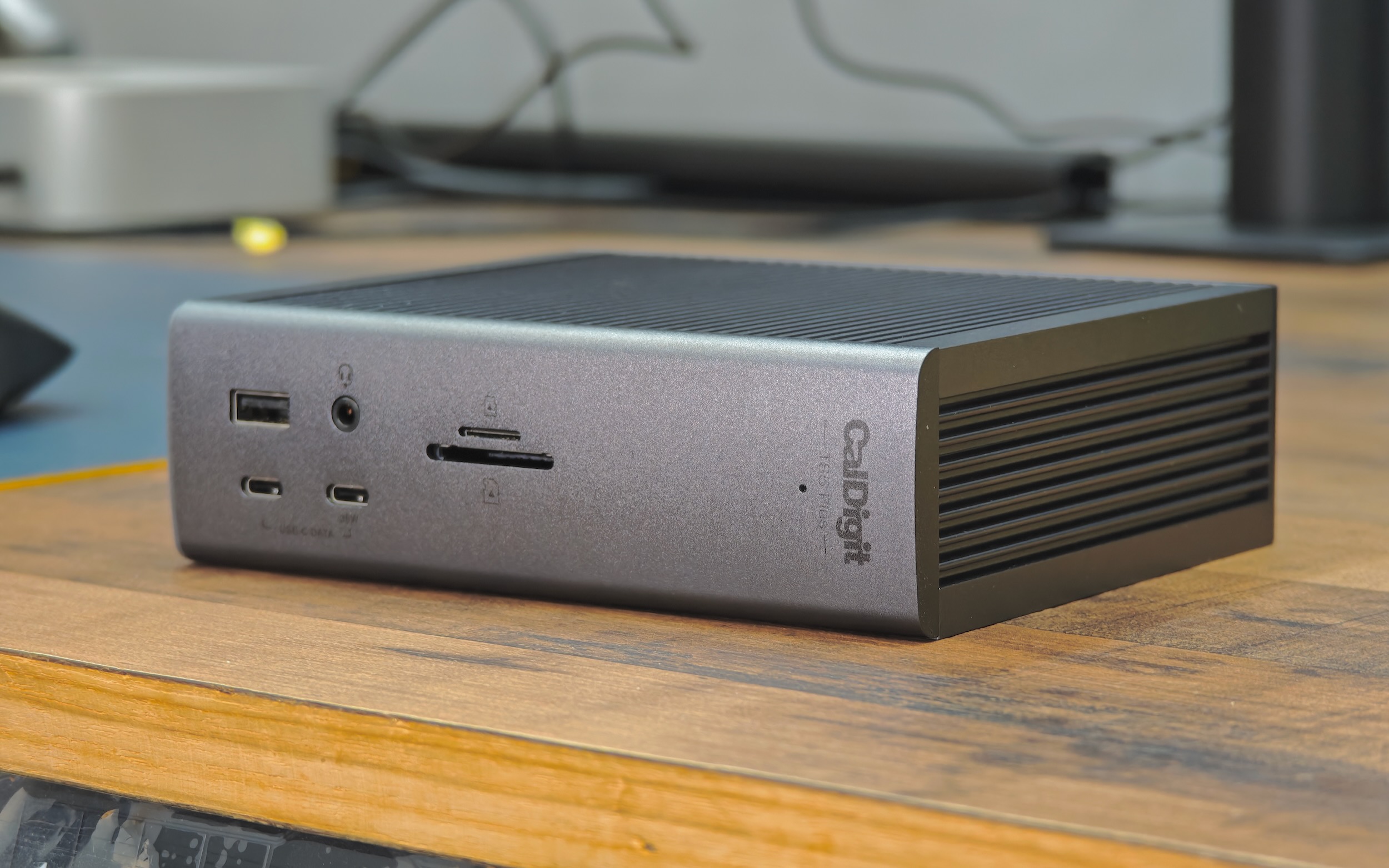 Front of the CalDigit TS5 Plus