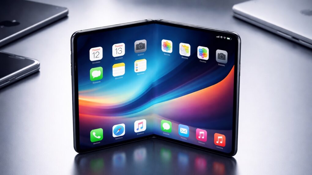 AI-generated image of a folding iPhone: What to expect in 2026