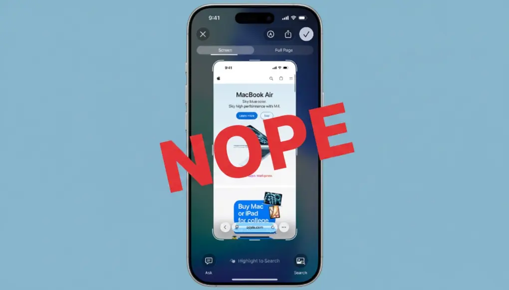Make taking iPhone screenshots easy again