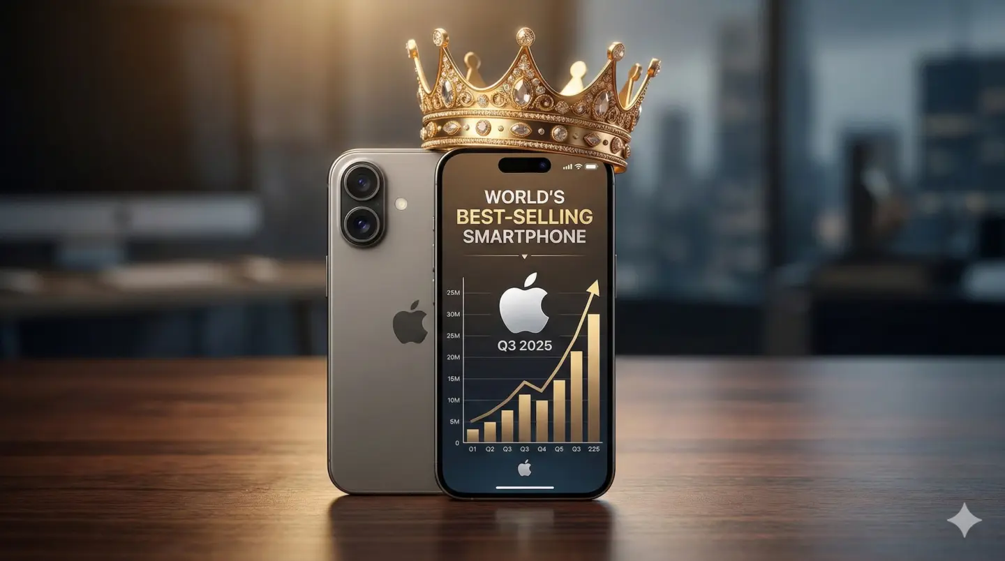 iPhone 16 was the world's best selling iPhone in Q3 2025.