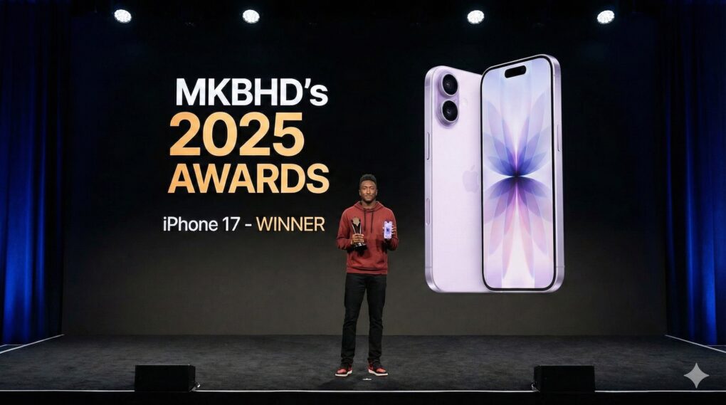 iPhone 17 MKBHD awards and recognition
