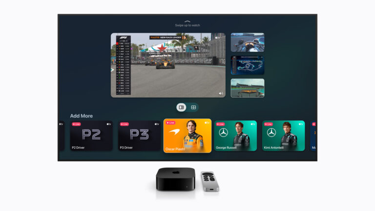 Apple TV revs up Formula 1 content