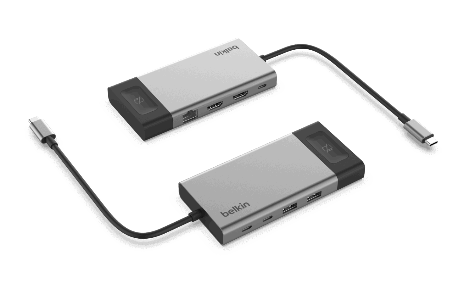 Belkin Connect 8-Port Dual Display USB-C Hub.
